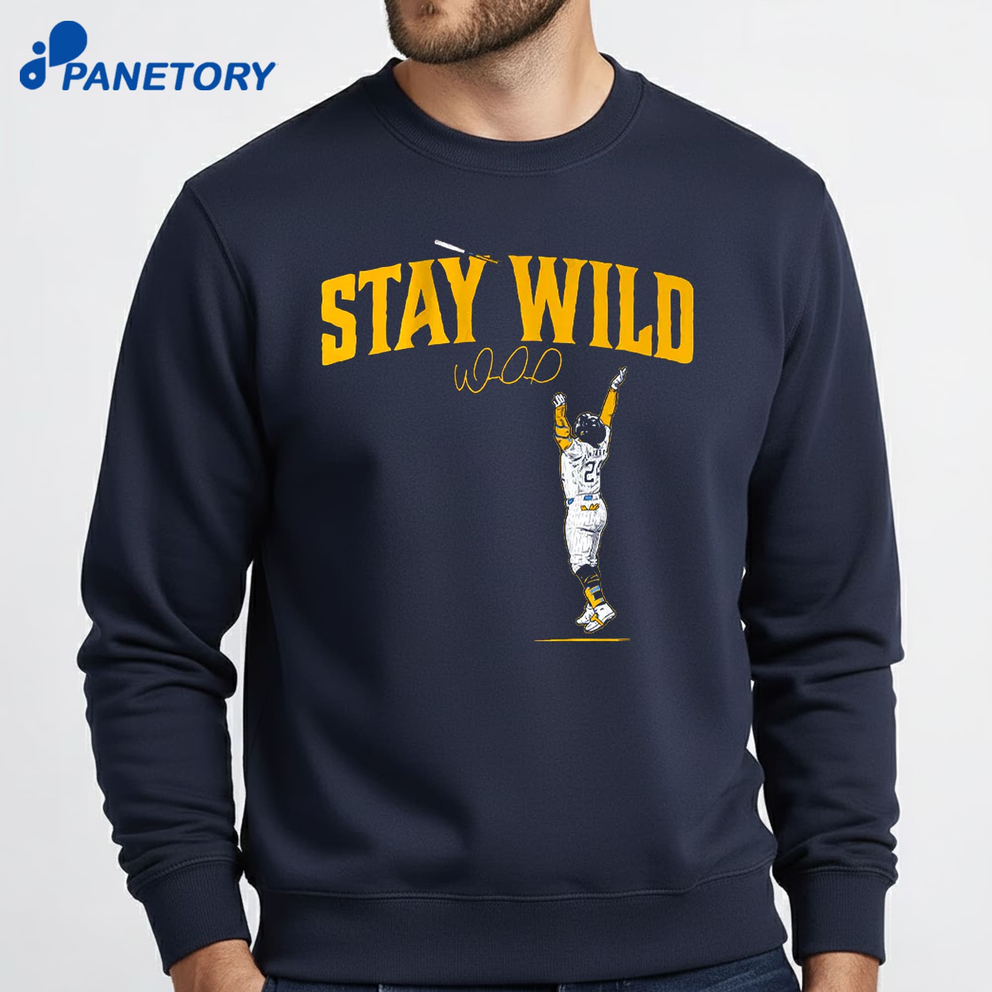 William Contreras Stay Wild T-Shirt 6 William Contreras Stay Wild T-Shirt 2