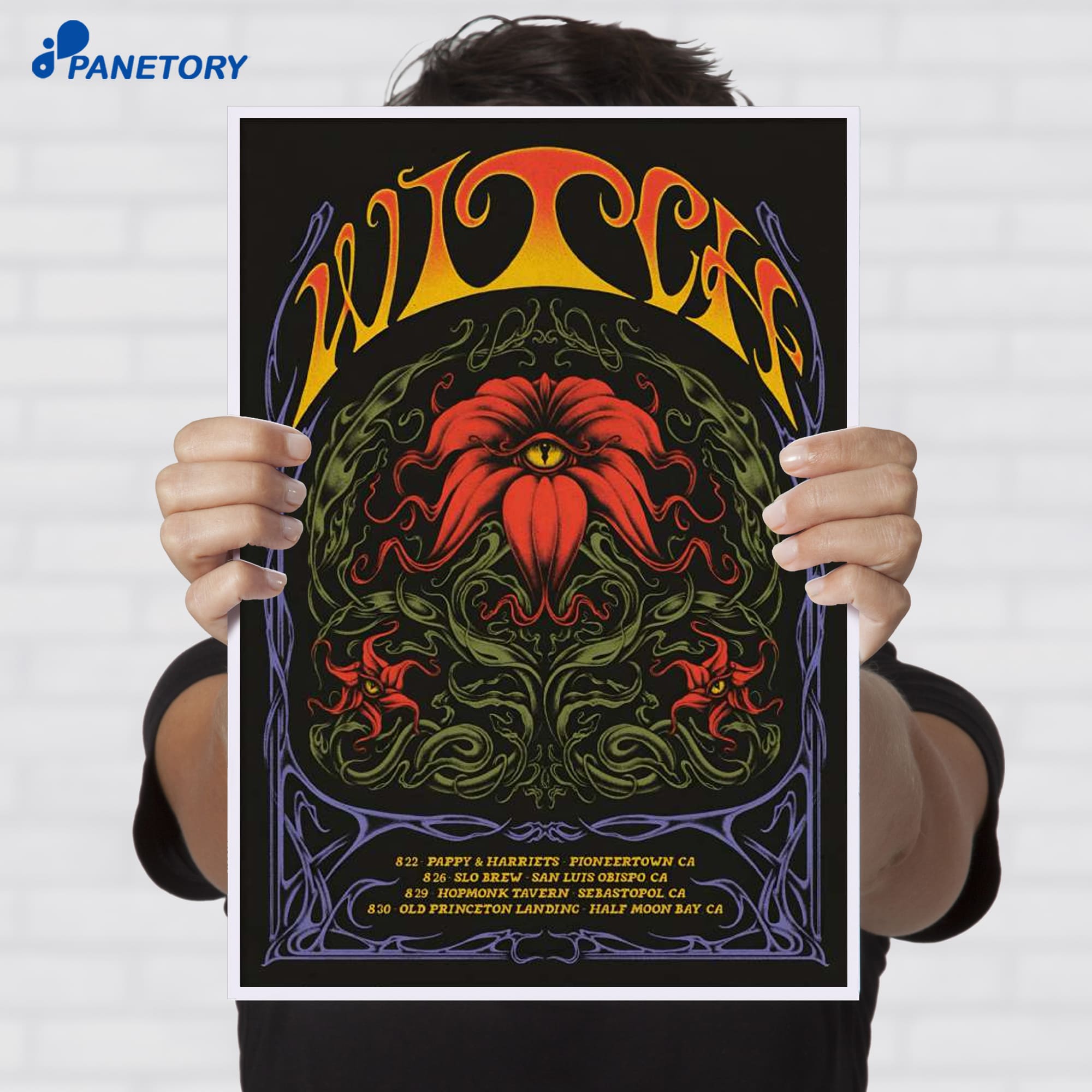 Witch California Tour 2026 Poster Witch California Tour 2026 Poster