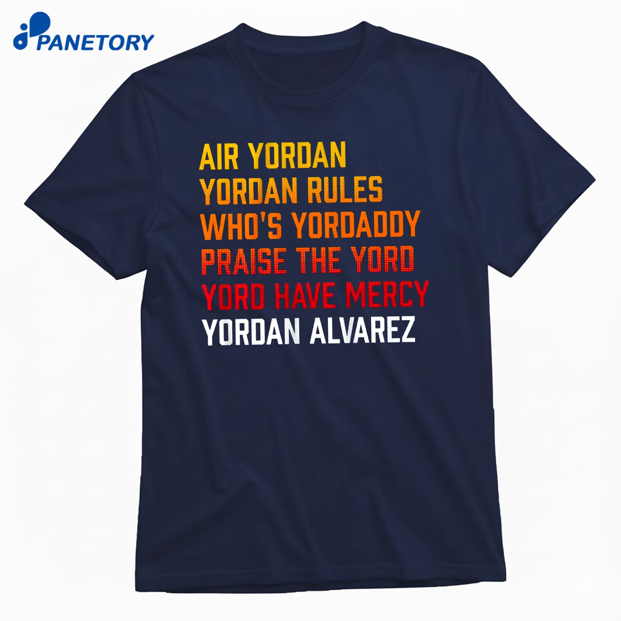 Yordan Alvarez Yord List T-Shirt 8 Yordan Alvarez Yord List T-Shirt 1