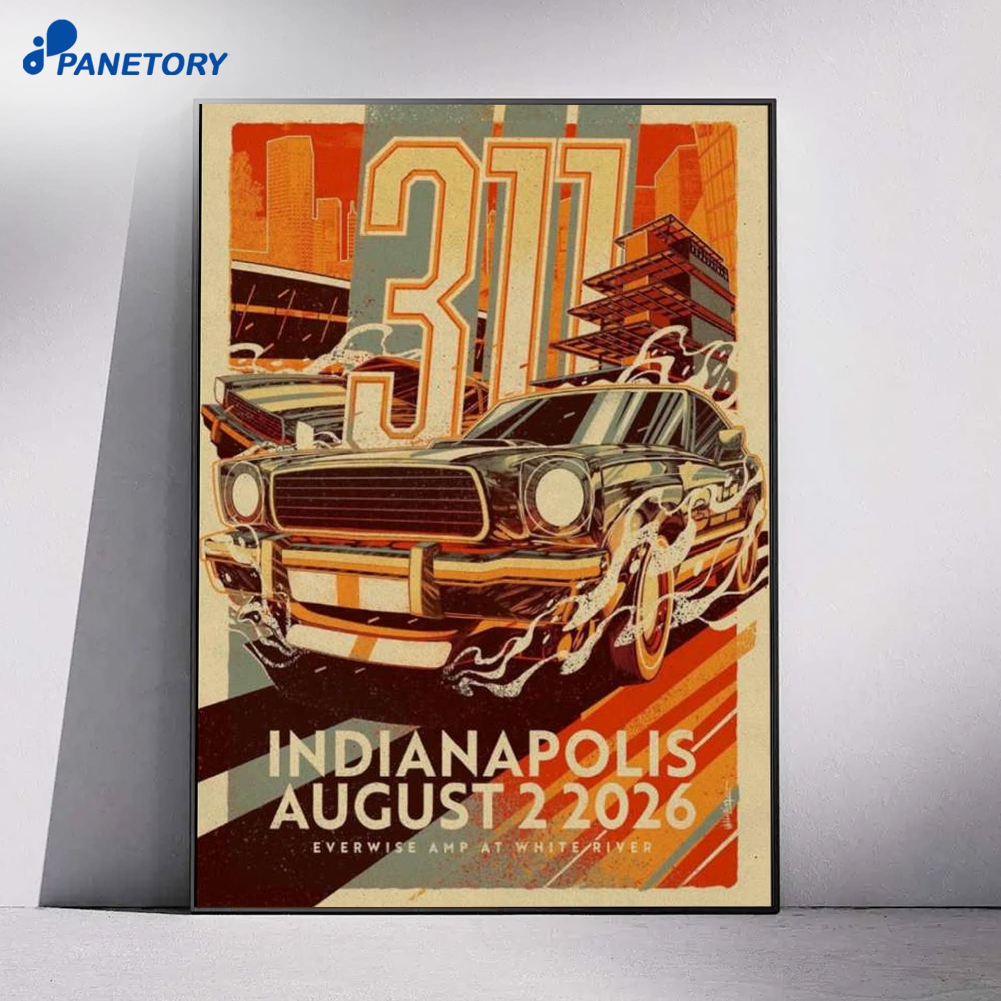 311 Everwise Amphitheater Indianapolis 2026 Poster 4 311 Everwise Amphitheater Indianapolis 2026 Poster 1