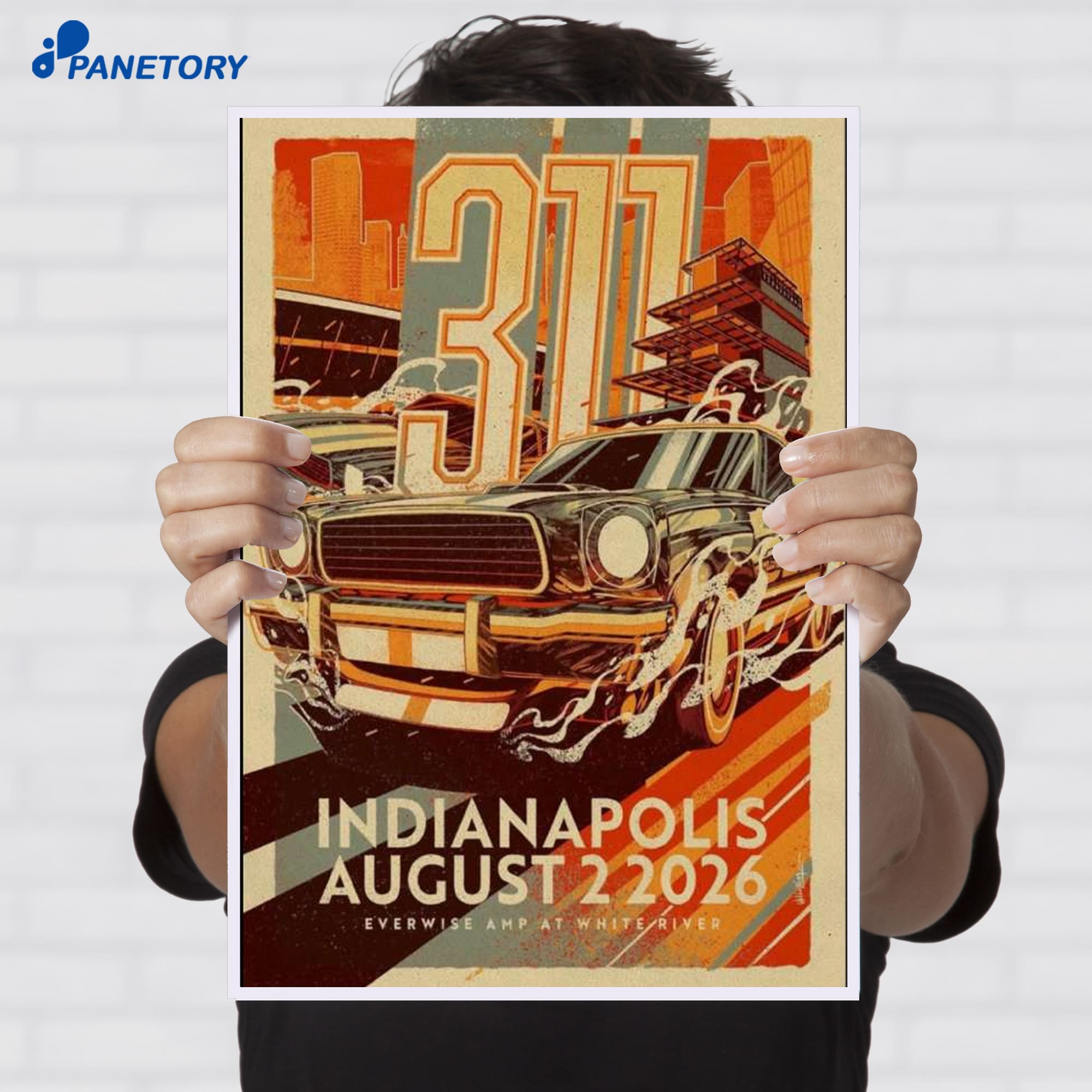 311 Everwise Amphitheater Indianapolis 2026 Poster 311 Everwise Amphitheater Indianapolis 2026 Poster
