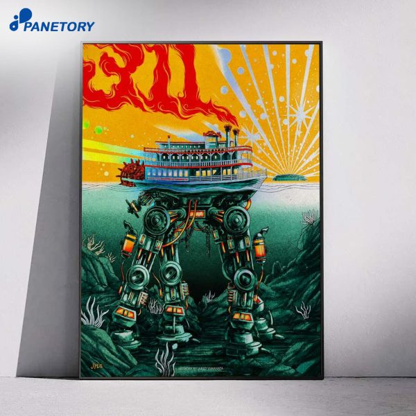 311 Morton Amphitheater Kansas City MO Tour Exclusive Aug 4 2026 Poster