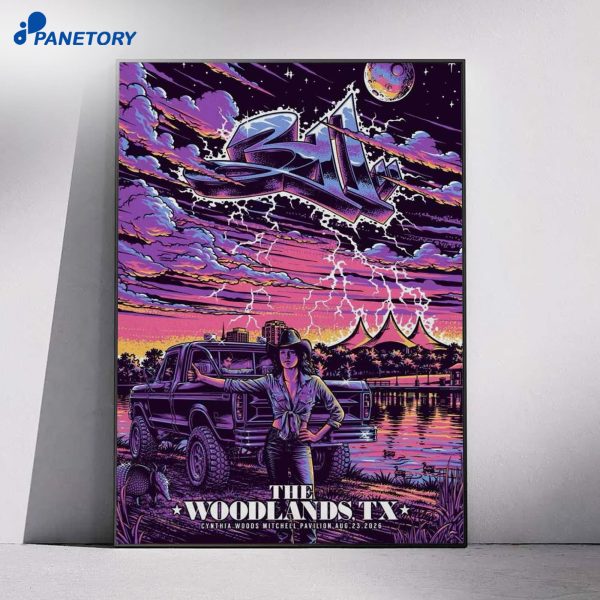 311 The Woodlands TX Aug 23 2026 Poster