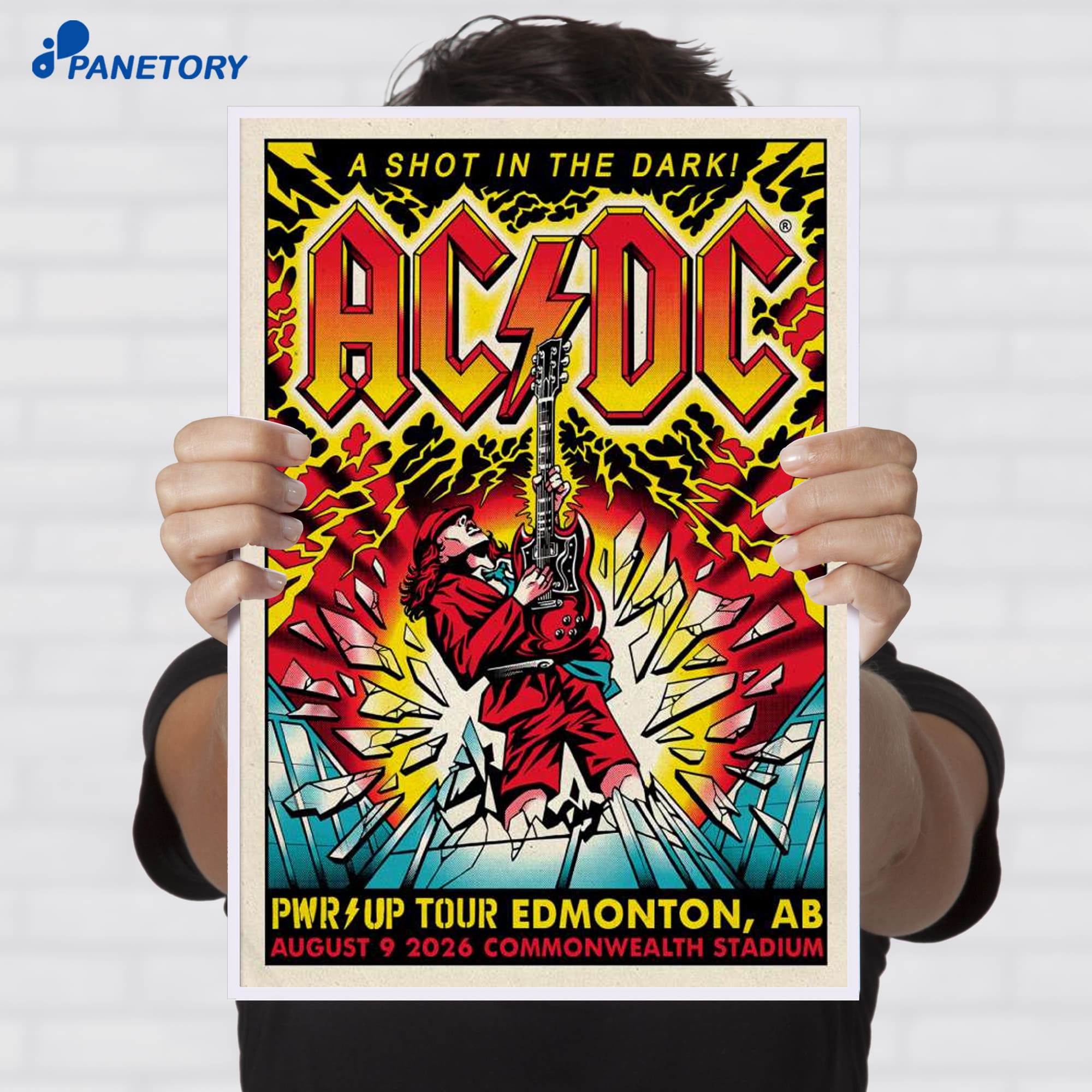 Acdc Edmonton Ab Aug 9 2026 Poster Acdc Edmonton Ab Aug 9 2026 Poster