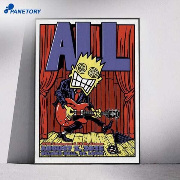 All Delmar Hall St. Louis MO Aug 02 26 Poster
