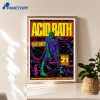 Acid Bath The Rooftop Pier 17 Nyc Aug 21 2026 Poster 3