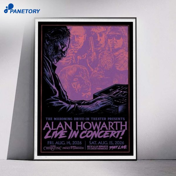 Alan Howarth Lehighton PA 2026 Poster