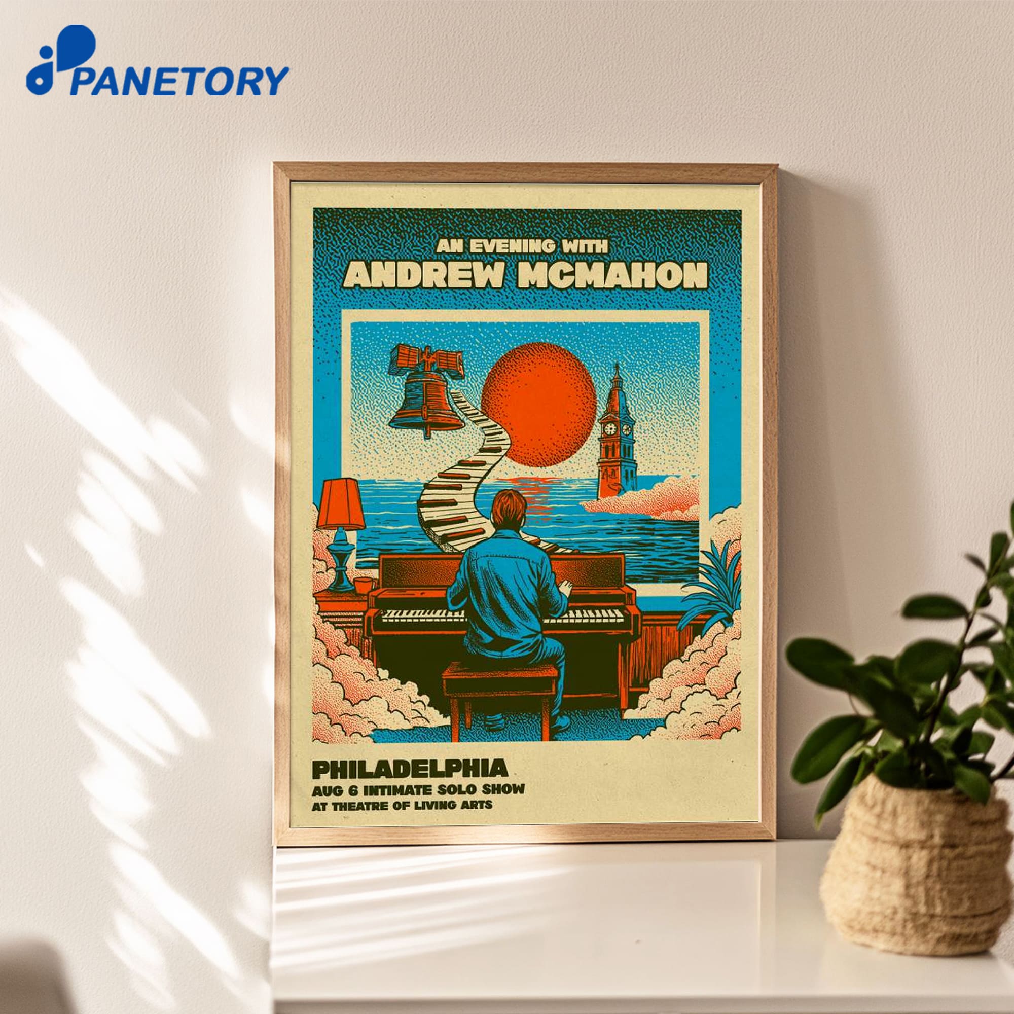 Andrew Mcmahon Philadelphia Pa Aug 6 2026 Poster Andrew Mcmahon Philadelphia Pa Aug 6 2026 Poster