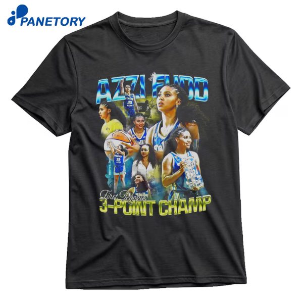Azzi Fudd First Rookie 3 Point Champ T-Shirt
