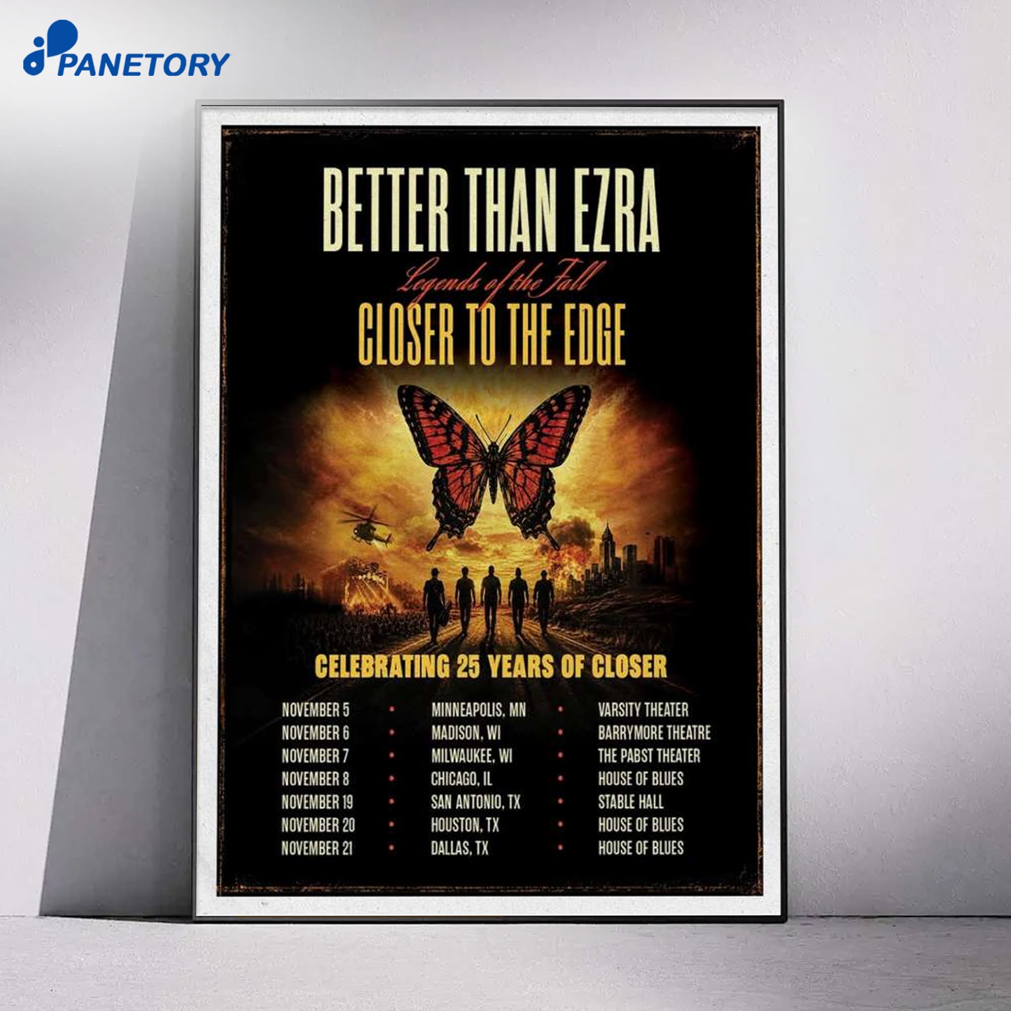Better Than Ezra Milwaukee Show 2026 Poster 4 Better Than Ezra Milwaukee Show 2026 Poster 1