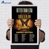 Better Than Ezra Milwaukee Show 2026 Poster 2 Better Than Ezra Milwaukee Show 2026 Poster 2