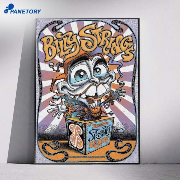 Billy Strings Ionia Freak Fair Ionia MI Aug 29 2026 Poster