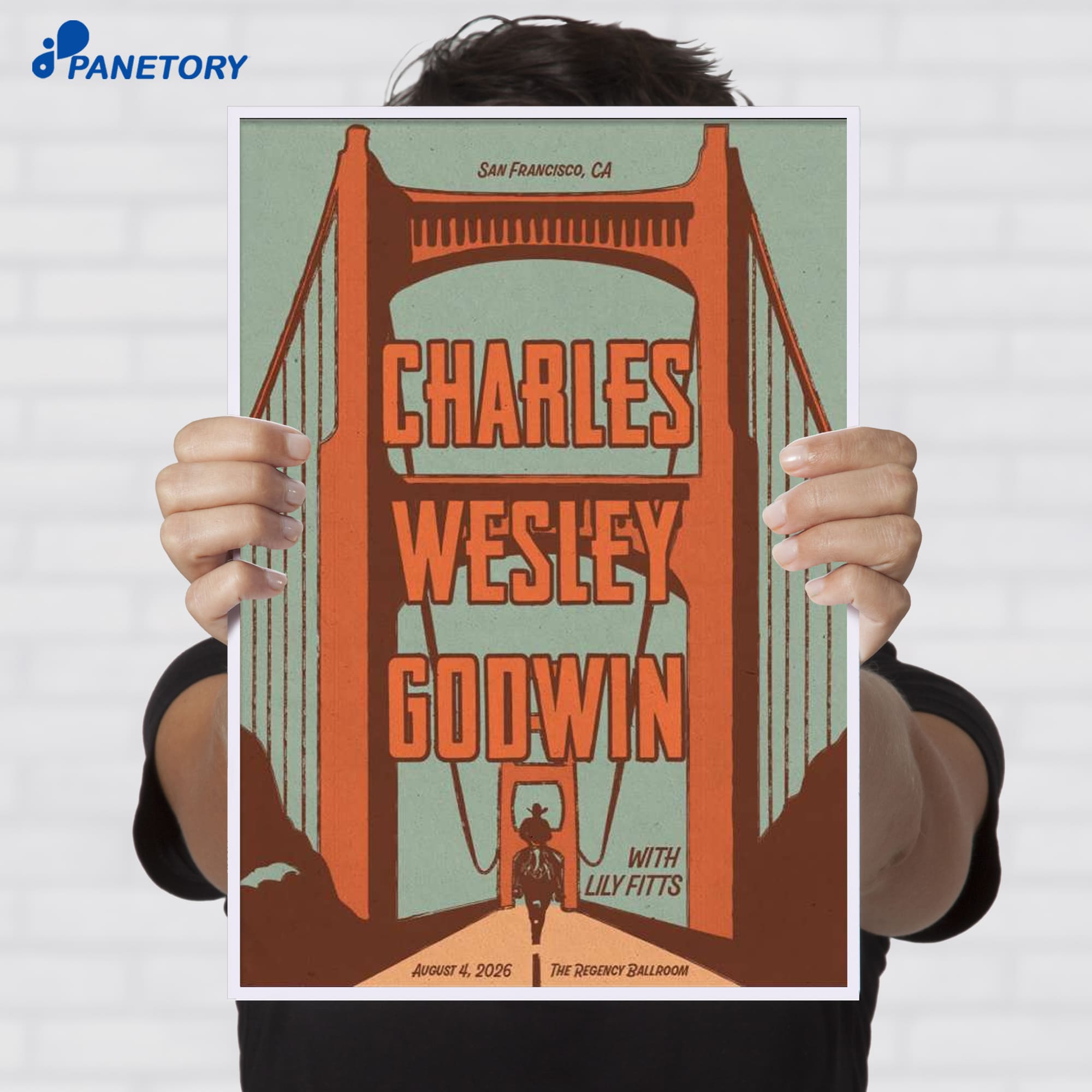 Charles Wesley Godwin San Francisco Ca Tour Aug 4 2026 Poster Charles Wesley Godwin San Francisco Ca Tour Aug 4 2026 Poster