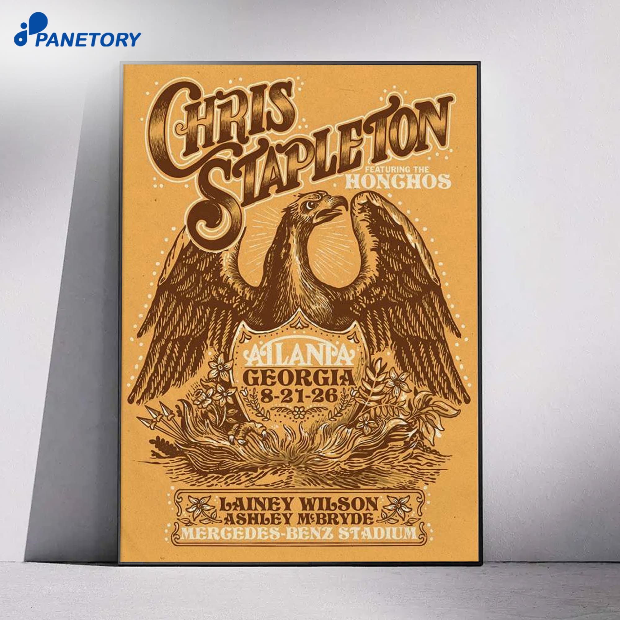 Chris Stapleton Atlanta Ga Aug 21 2026 Poster 4 Chris Stapleton Atlanta Ga Aug 21 2026 Poster 1