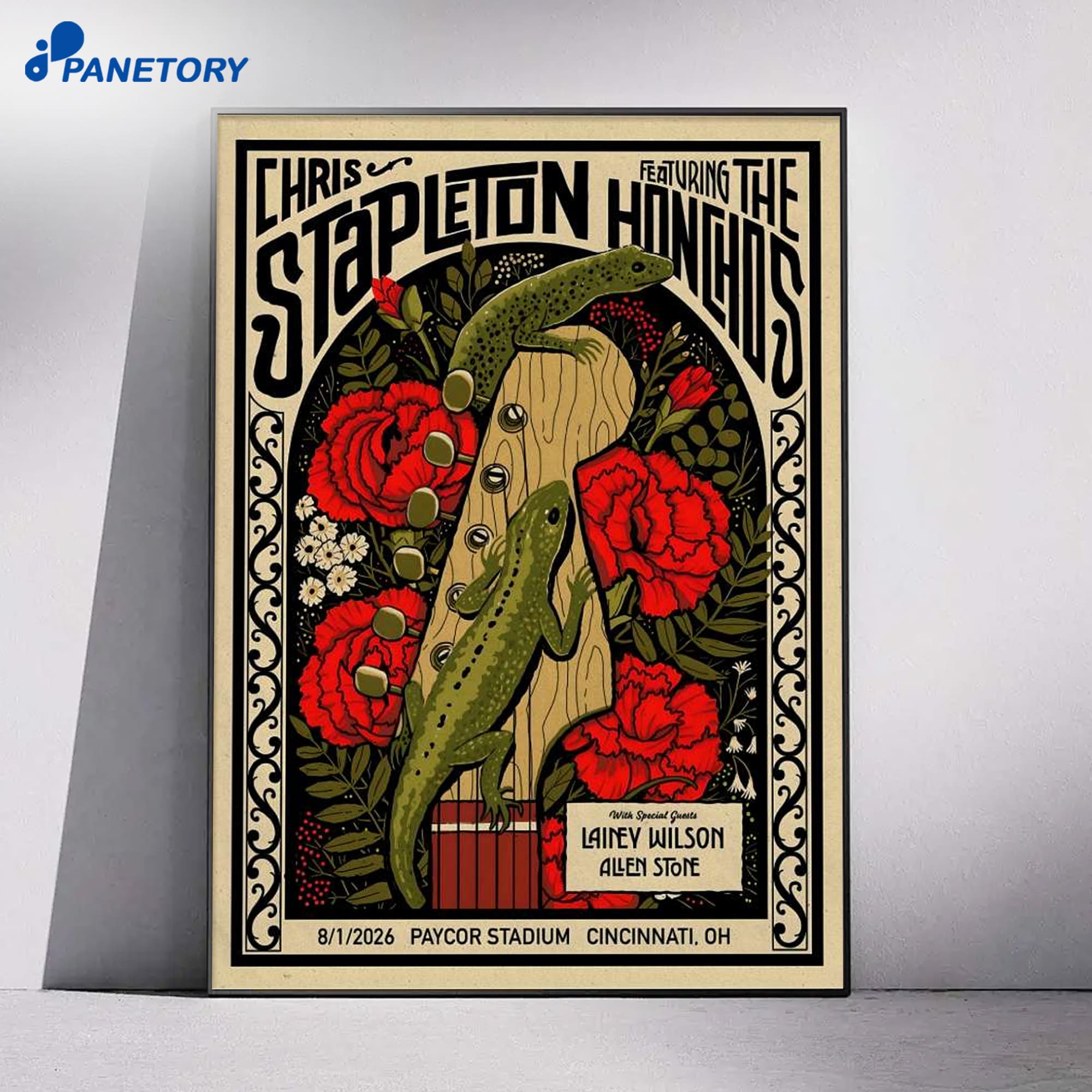 Chris Stapleton Paycor Stadium Cincinnati Oh Aug 1 2026 Poster 4 Chris Stapleton Paycor Stadium Cincinnati Oh Aug 1 2026 Poster 1