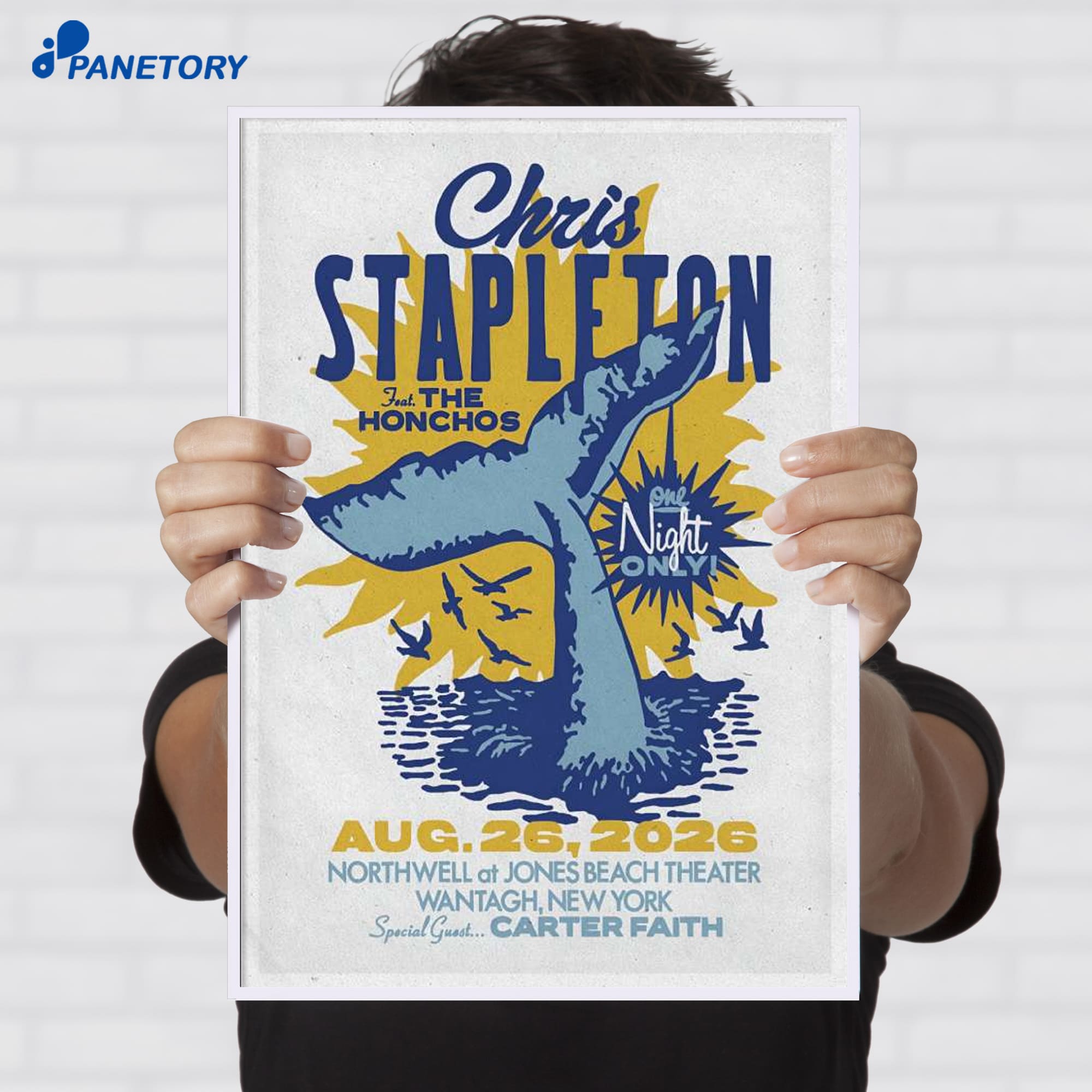 Chris Stapleton Wantagh Tour Aug 26 2026 Poster Chris Stapleton Wantagh Tour Aug 26 2026 Poster