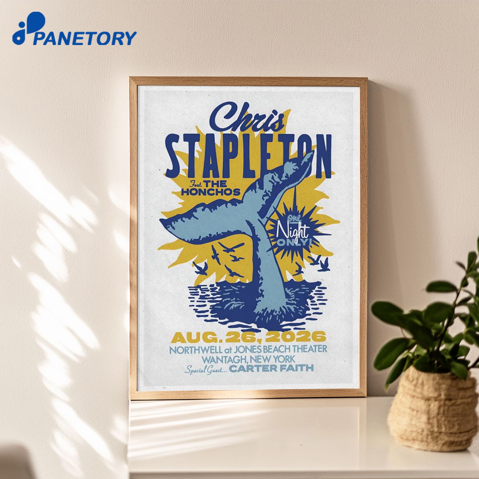Chris Stapleton Wantagh Tour Aug 26 2026 Poster Chris Stapleton Wantagh Tour Aug 26 2026 Poster