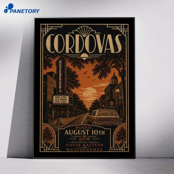 Cordovas Morsberger's Tavern LLC Catonsville MD Aug 102026 Poster