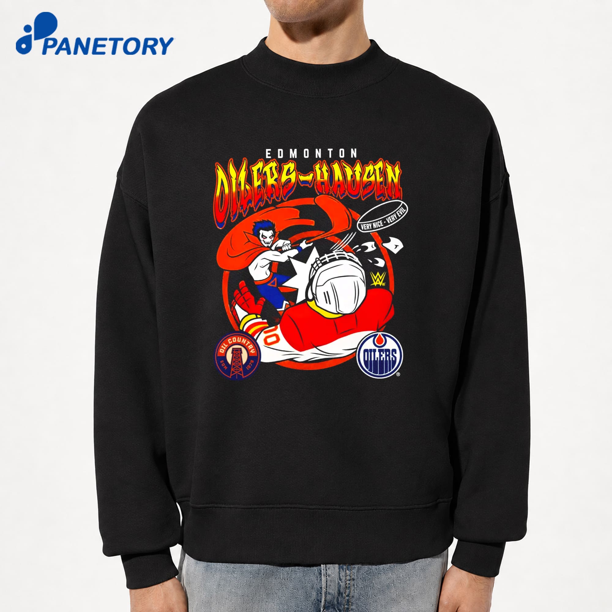Danhausen X Edmonton Oilers T-Shirt 6 Danhausen X Edmonton Oilers T-Shirt 2