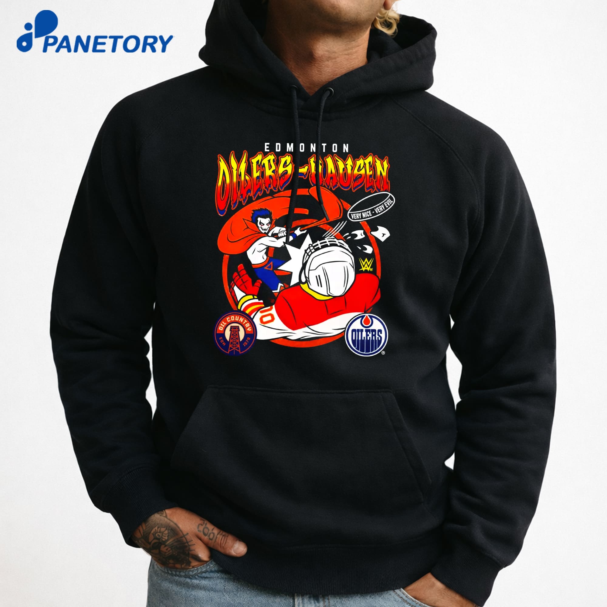 Danhausen X Edmonton Oilers T-Shirt 7 Danhausen X Edmonton Oilers T-Shirt 3