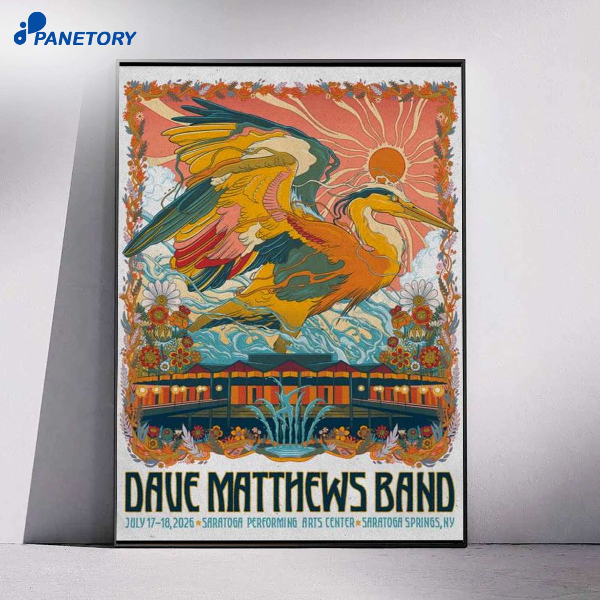 Dave Matthews Band Saratoga Springs Event Jul 17-18 2026 Poster 4 Dave Matthews Band Saratoga Springs Event Jul 17-18 2026 Poster 1