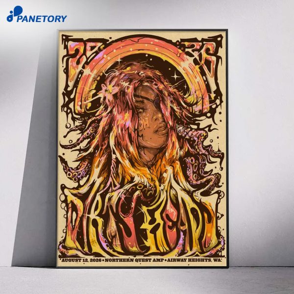Dirty Heads Airway Heights WA Tour Aug 12 2026 Poster