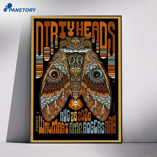 Dirty Heads Rogers AR Aug 26 2026 Poster