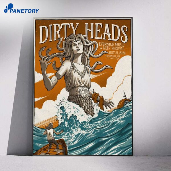 Dirty Heads Thornville OH Jul 31 2026 Poster