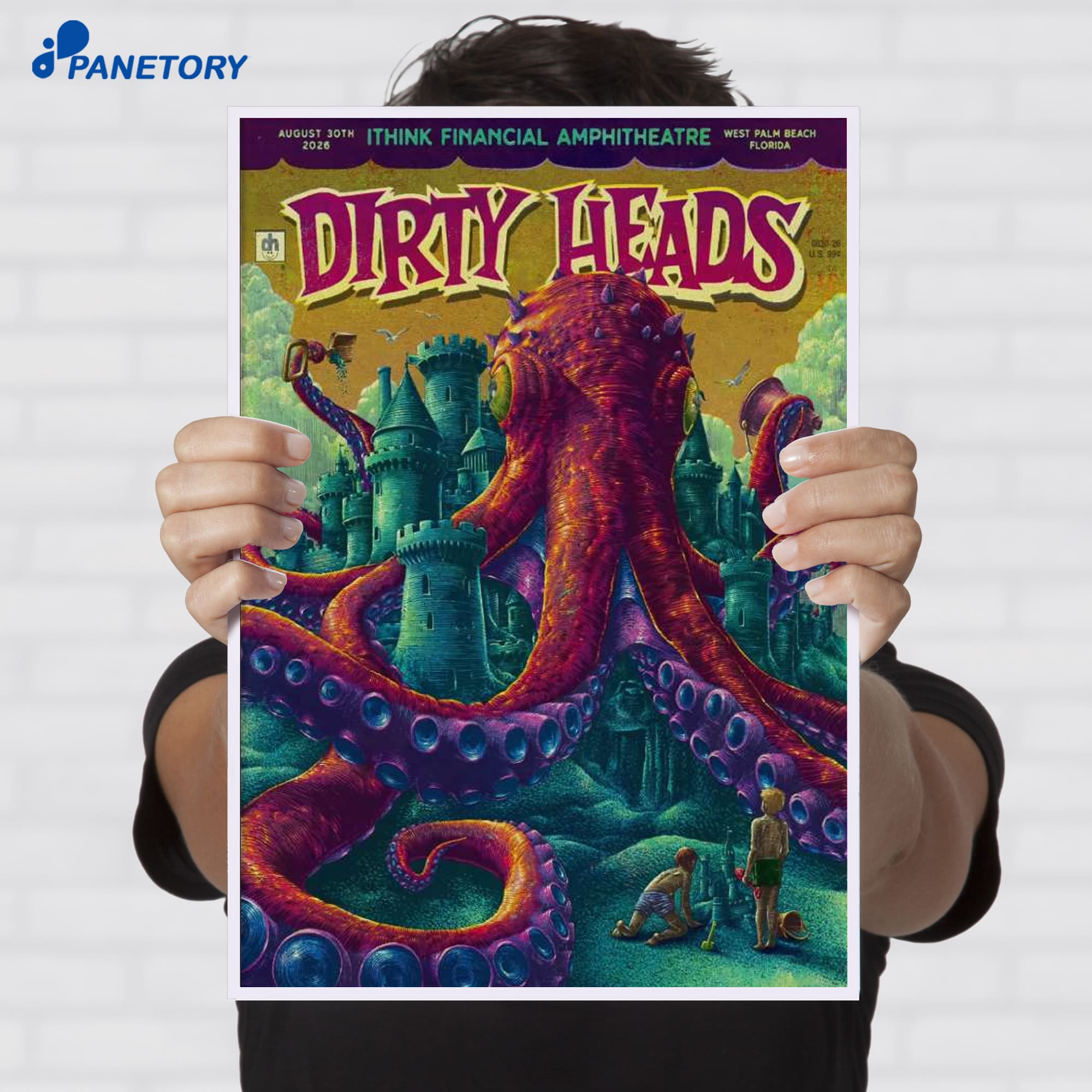 Dirty Heads Ithink Financial Amphitheatre West Palm Beach Fl Aug 30 2026 Poster Dirty Heads Ithink Financial Amphitheatre West Palm Beach Fl Aug 30 2026 Poster