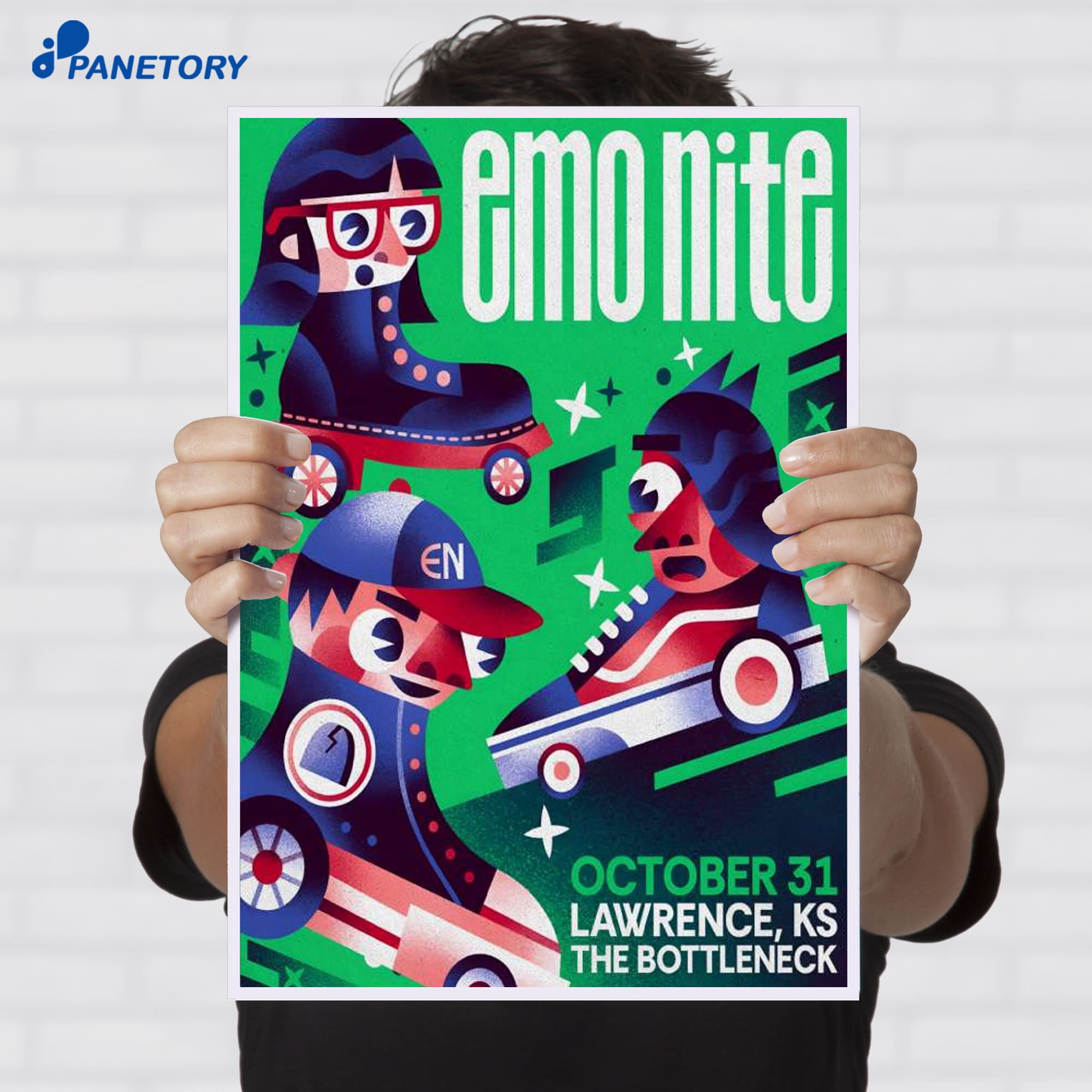 Emo Nite Halloween Show Lawrence Ks Oct 31 2026 Poster Emo Nite Halloween Show Lawrence Ks Oct 31 2026 Poster