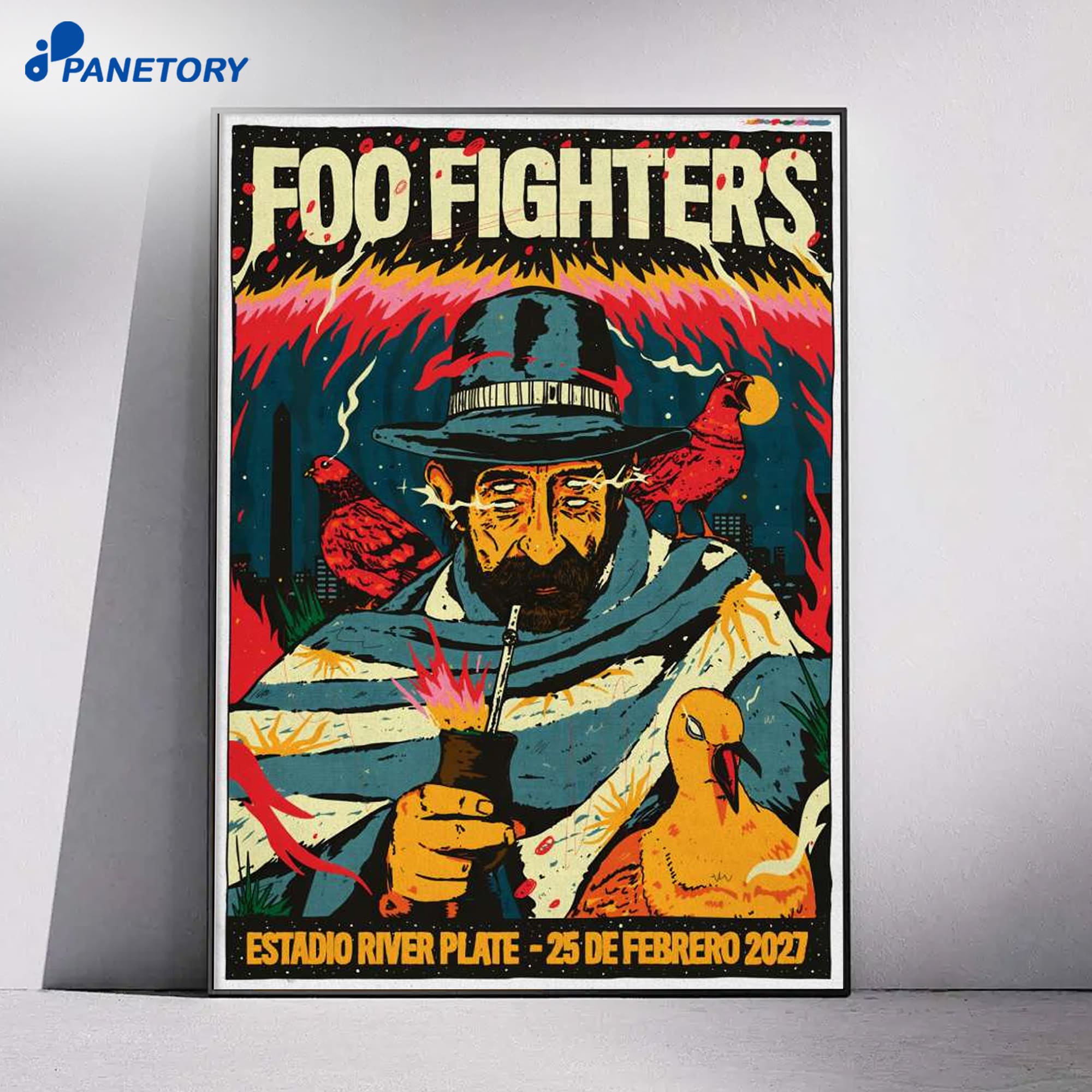 Foo Fighters Buenos Aires Argentina Feb 25 2027 Poster 4 Foo Fighters Buenos Aires Argentina Feb 25 2027 Poster 1