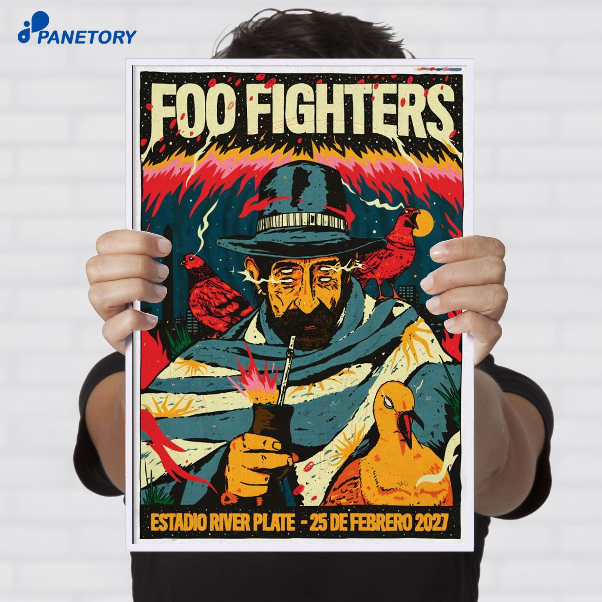 Foo Fighters Buenos Aires Argentina Feb 25 2027 Poster Foo Fighters Buenos Aires Argentina Feb 25 2027 Poster
