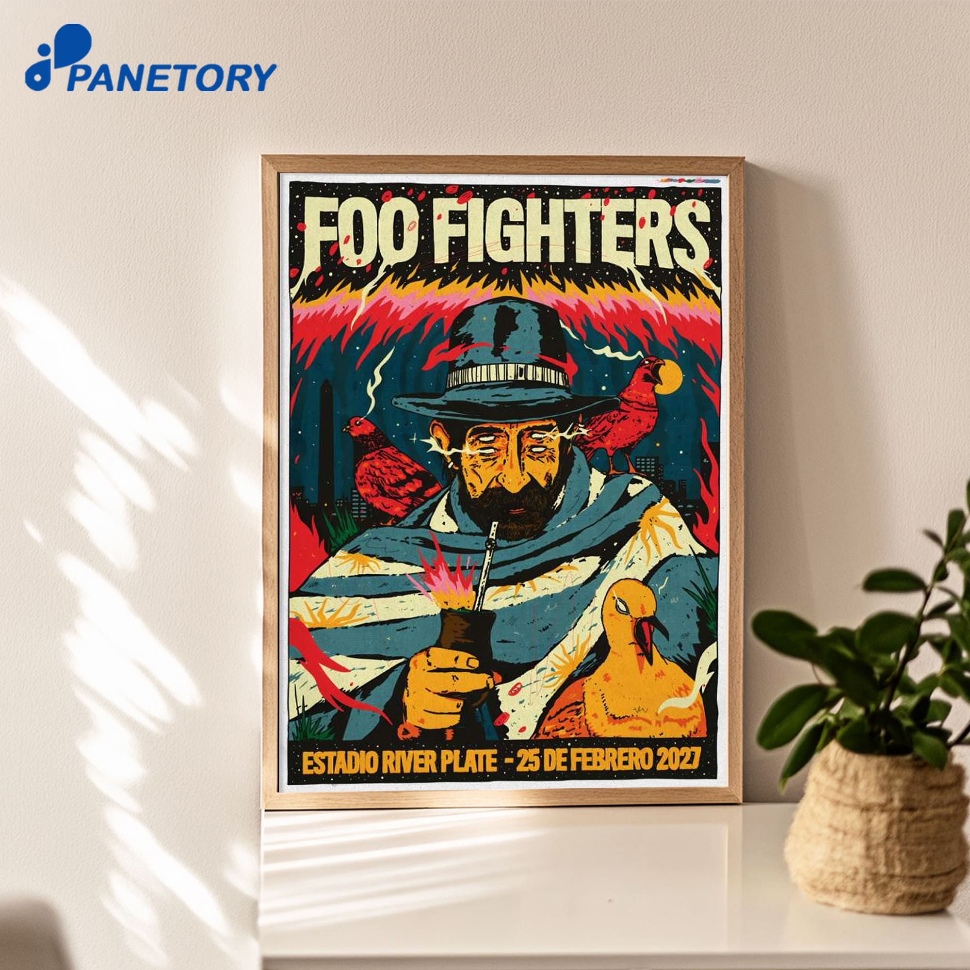 Foo Fighters Buenos Aires Argentina Feb 25 2027 Poster Foo Fighters Buenos Aires Argentina Feb 25 2027 Poster