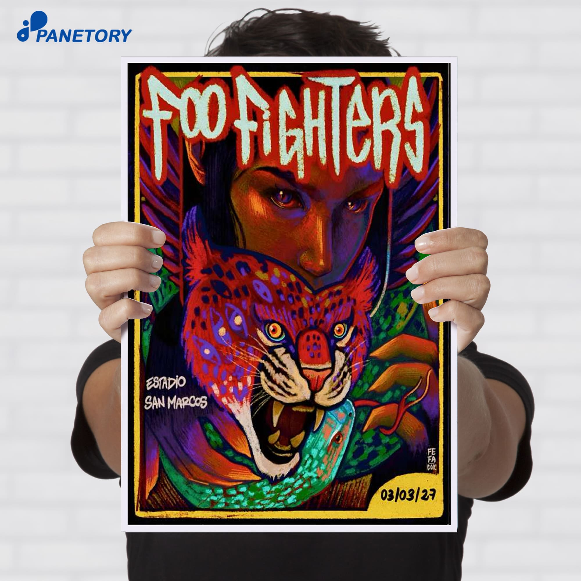 Foo Fighters Lima Peru Mar 3 2027 Poster Foo Fighters Lima Peru Mar 3 2027 Poster
