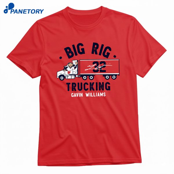 Gavin Williams The Big Rig T-Shirt