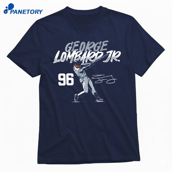 George Lombard Jr Slugger Swing Number T-Shirt