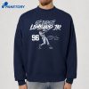 George Lombard Jr Slugger Swing Number T-Shirt 4 George Lombard Jr Slugger Swing Number T-Shirt 2