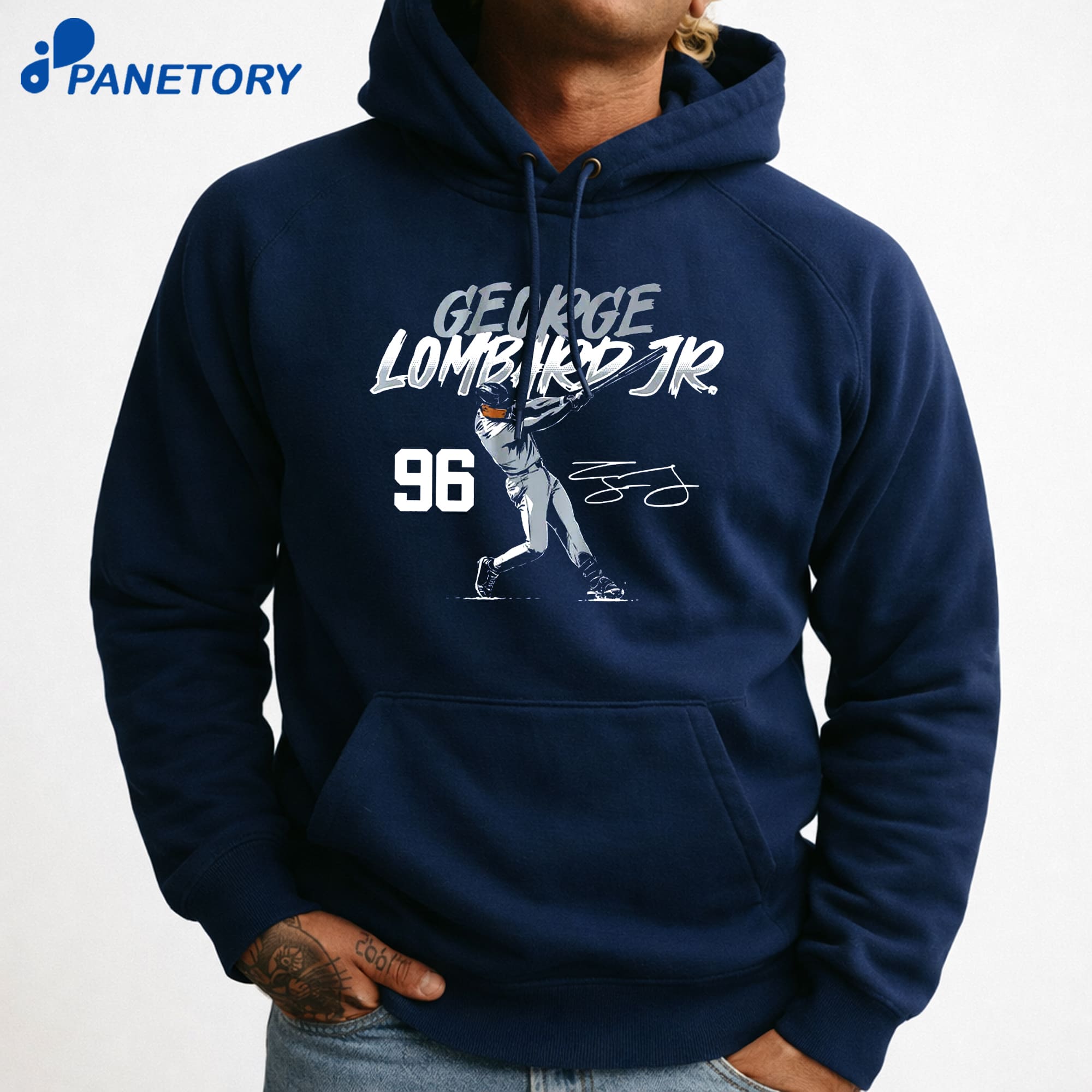 George Lombard Jr Slugger Swing Number T-Shirt 7 George Lombard Jr Slugger Swing Number T-Shirt 3