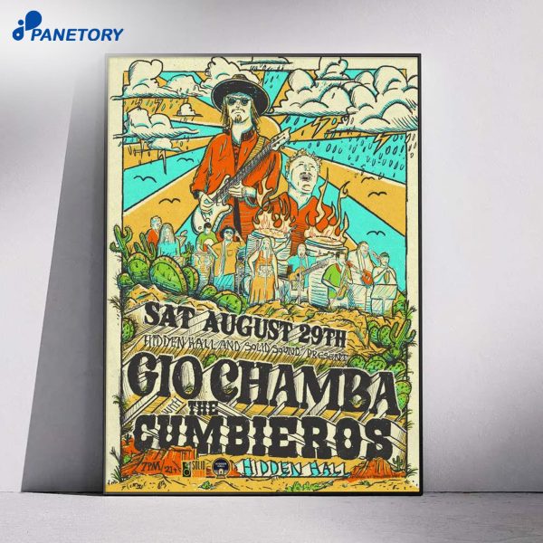 Gio Chamba Seattle WA Aug 29 2026 Poster