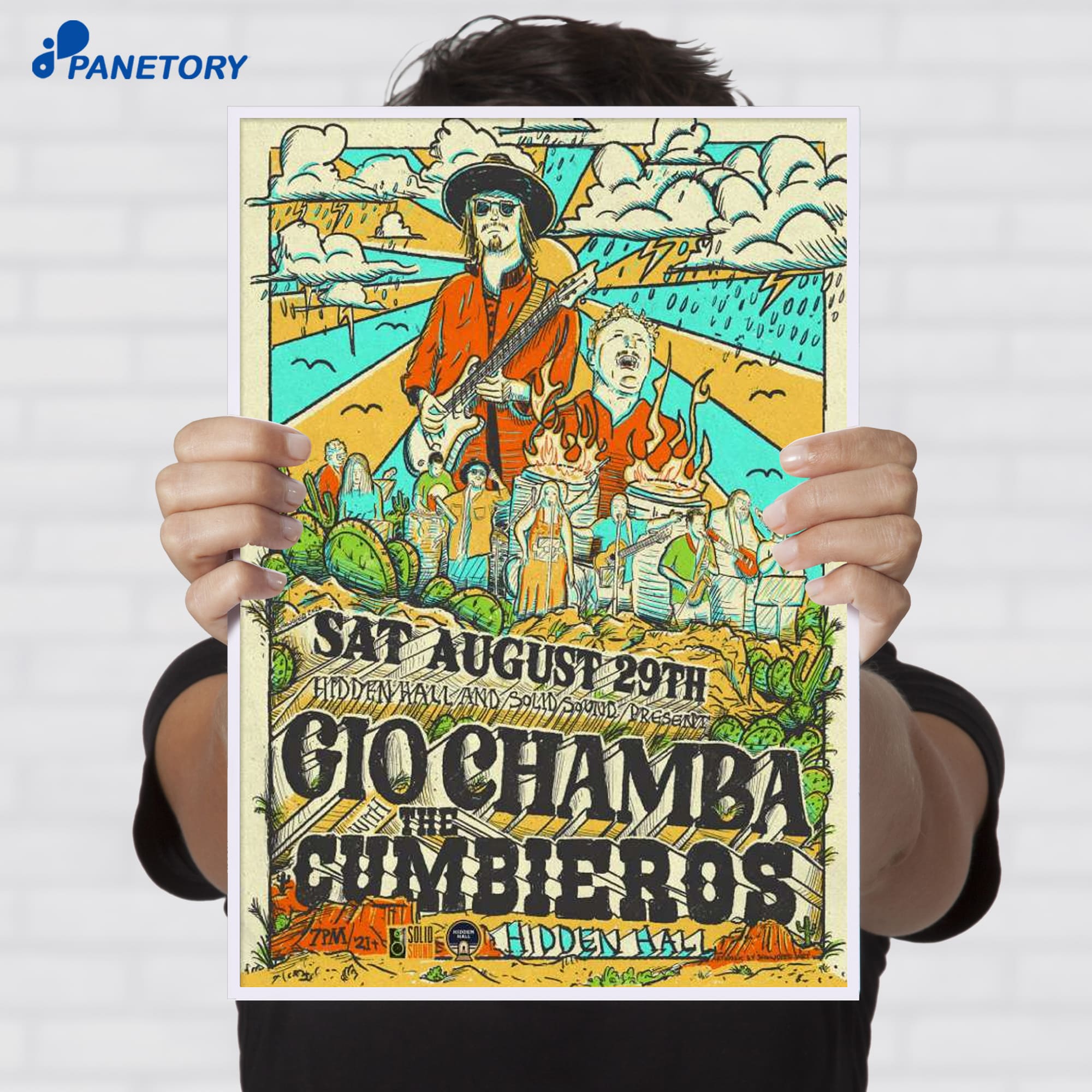 Gio Chamba Seattle Wa Aug 29 2026 Poster Gio Chamba Seattle Wa Aug 29 2026 Poster