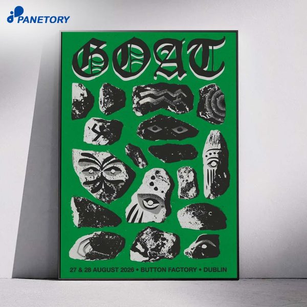 Goat Button Dublin Germany Aug 27-28 2026 Poster