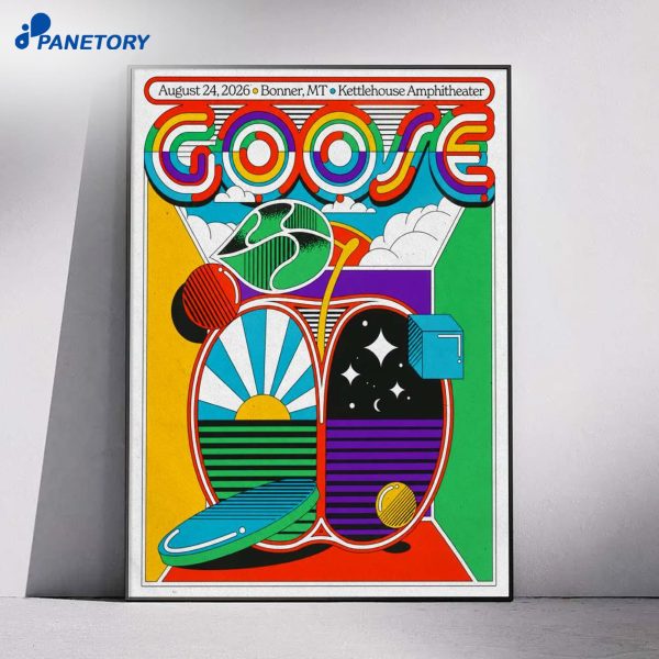 Goose Bonner Tour Aug 24 2026 Poster