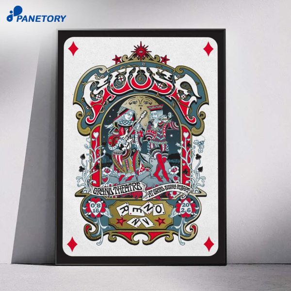 Goose Grand Theatre The Grand Sierra Resort Reno NV Aug 16 2026 Poster