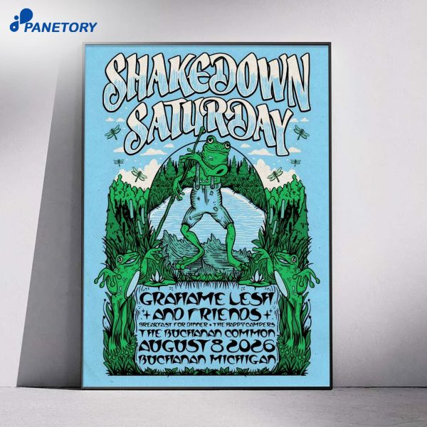 Grahame Lesh And Friends Shakedown Saturday Buchanan MI Aug 8 2026 Poster