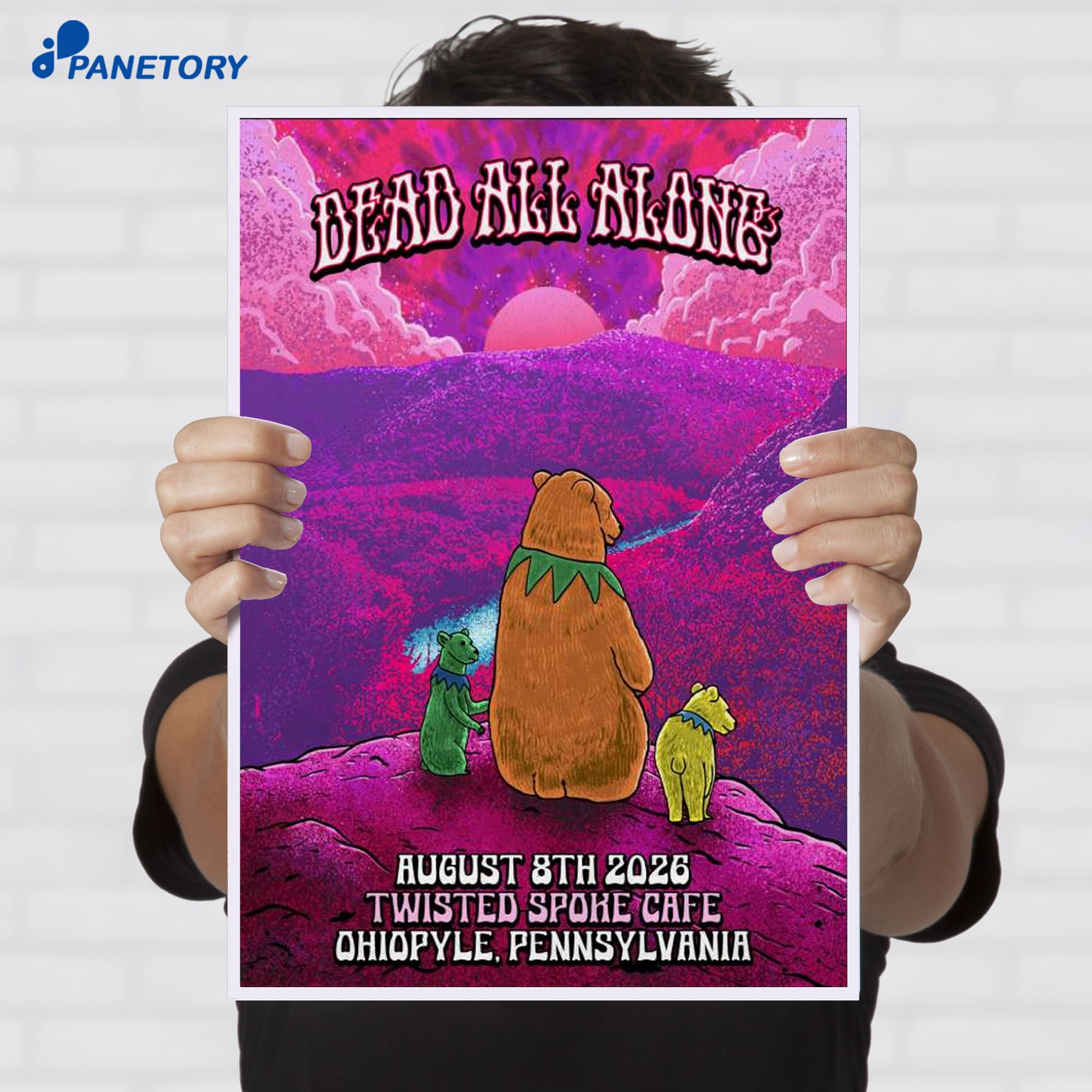 Grateful Dead Dead All Along Ohiopyle Pa Aug 8 2026 Poster Grateful Dead Dead All Along Ohiopyle Pa Aug 8 2026 Poster