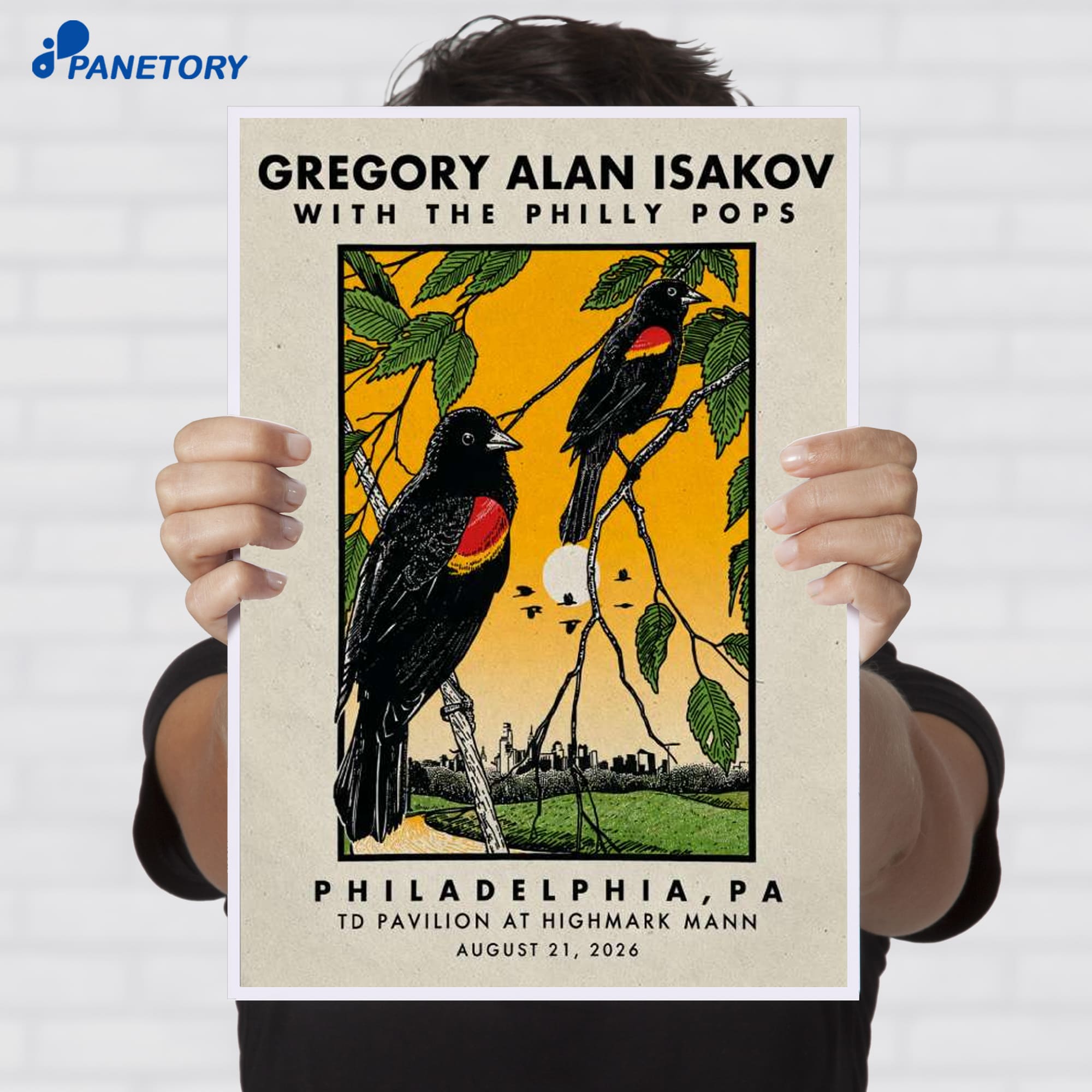 Gregory Alan Isakov Philadelphia Pa Tour Aug 21 2026 Poster Gregory Alan Isakov Philadelphia Pa Tour Aug 21 2026 Poster