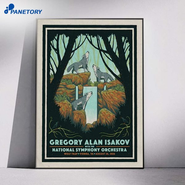 Gregory Alan Isakov Vienna VA Aug 26 2026 Poster