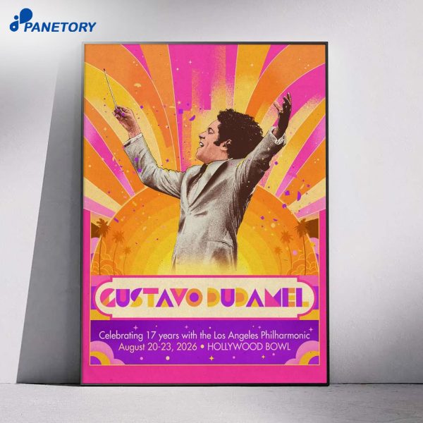 Gustavo Dudamel Los Angeles CA Aug 20-23 2026 Poster