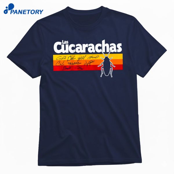Houston Baseball Las Cucarachas T-Shirt