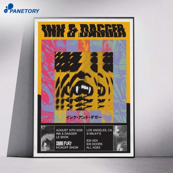 Ink & Dagger Milky's LA 2026 Poster